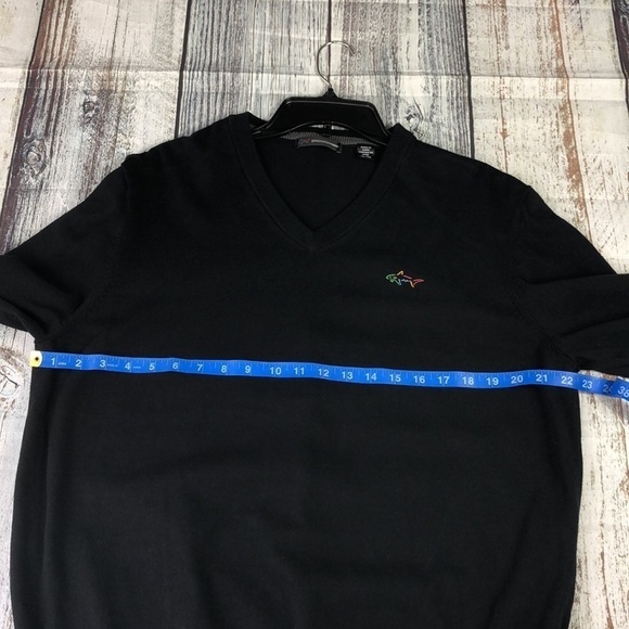 GREG NORMAN Black Long Sleeve Sweater Men Size XL - Picture 9 of 12